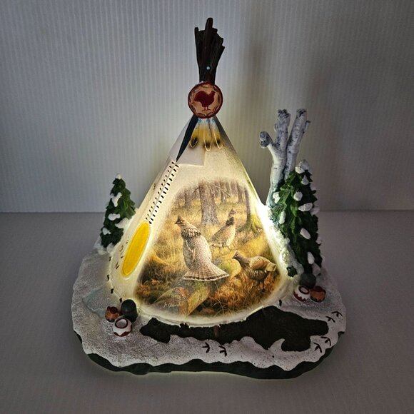 Hawthorne Village Sacred Spirits Village Spirit of the Grouse Greg Alexander - Picture 2 of 6